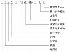 hxgn-12高压开关柜,hxgn-12,hxgn-12箱型固定式金属封闭开关设备,环网